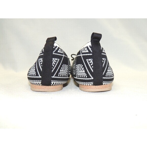 Skechers Cleo Snip Sweet Class Black White Stretchy Classic Ballet Flats Sz. 7 - Picture 5 of 7